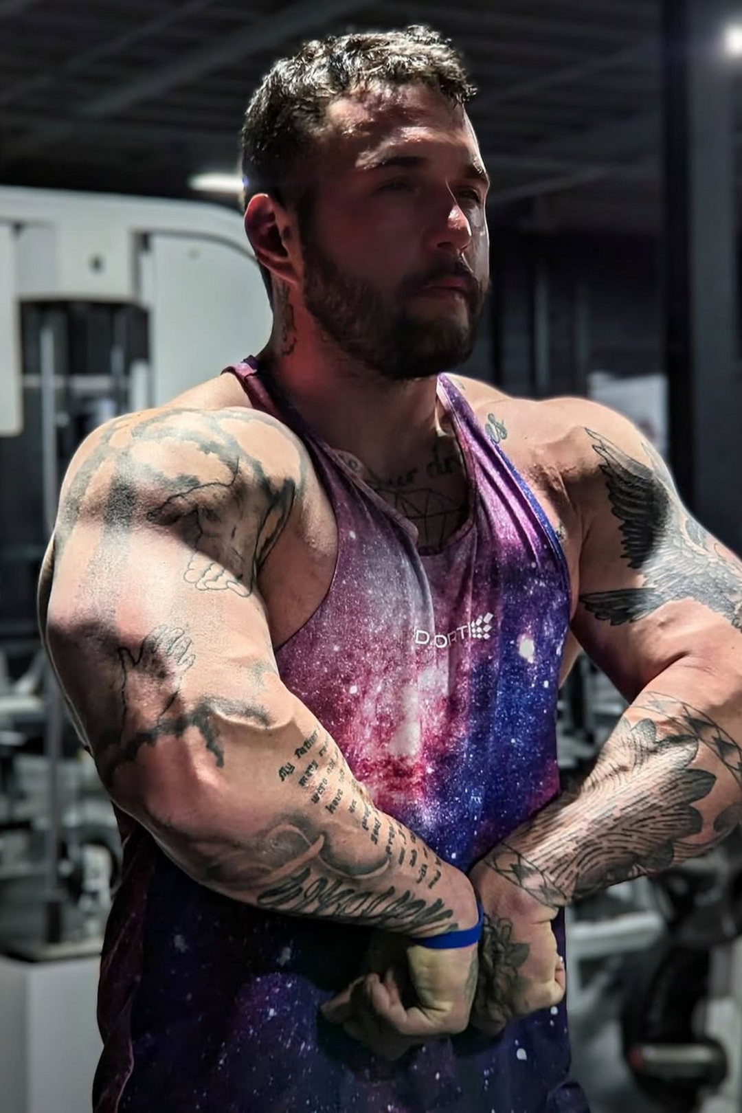 Graphic Muscle Stringer - Galactic