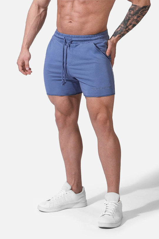 Motion 5'' Varsity Sweat Shorts - Steel Blue - Jed North
