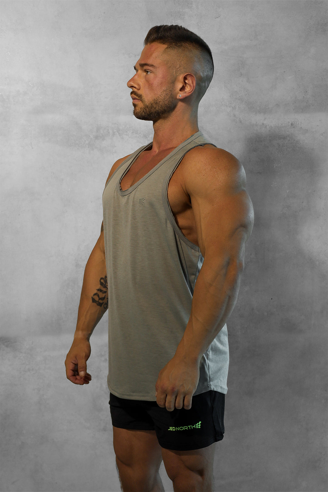 Vital Raw-Hem Tank Top 2.0 - Gray