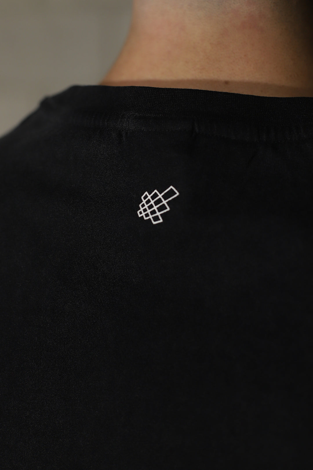 Box Cut Muscle Tee - Black