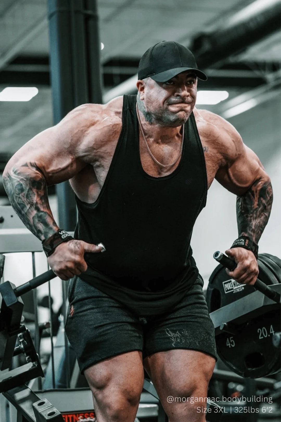 Vital Raw-Hem Tank Top 2.0 - Black