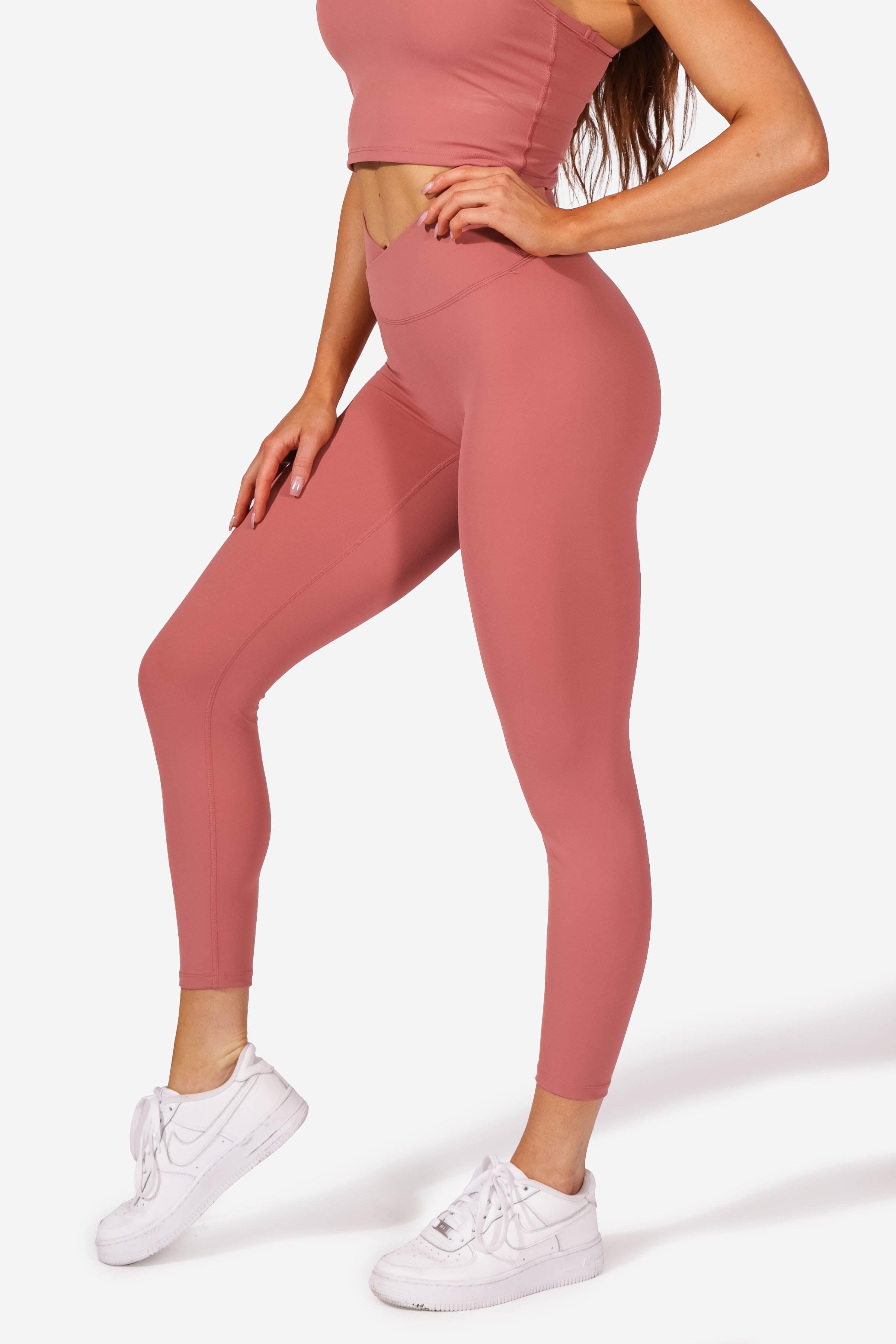RUUHEE Women V Cross Waist Reflective High Waisted Crossover Leggings with  Pockets Yoga Pants : : Everything Else