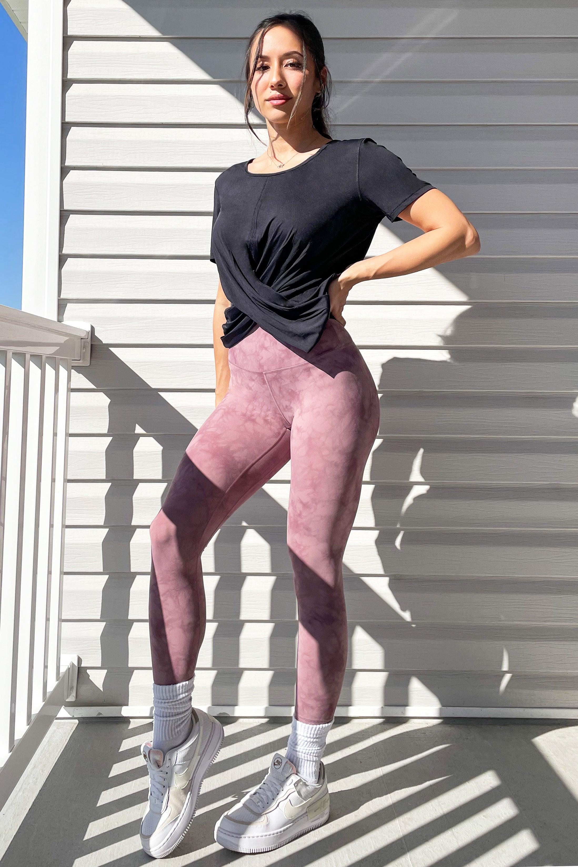 Gymshark M Pink Camo Adapt Seamless Legging Tight High Rise Booty Lift  Scrunch