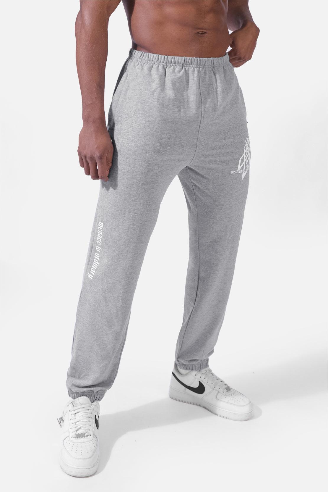 Rest Day Relaxed Fit Joggers - Light Gray