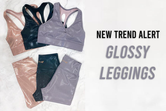 New Trend Alert! Glossy Leggings Are In! - Jed North Canada
