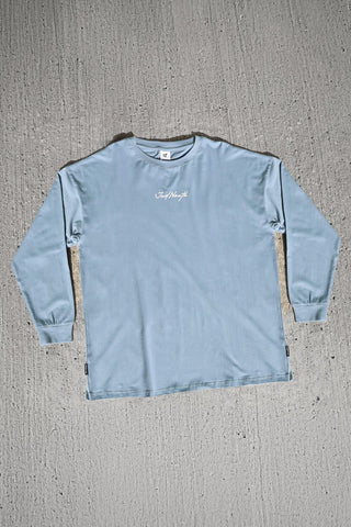 Energy Oversized Long Sleeve T-Shirt 2.0 - Arctic Blue