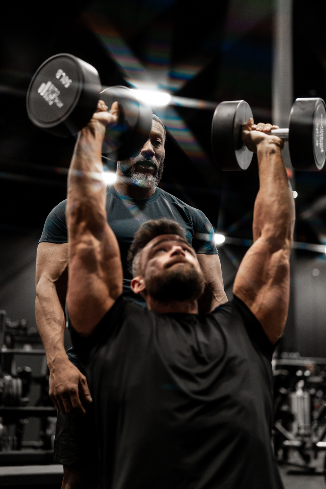 Premium Raglan-Sleeve Training Tee - Black