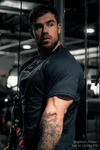 Agile Short Sleeve Training Tee - Charcoal Black