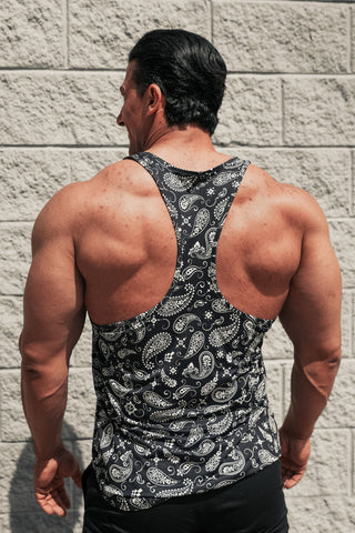 Graphic Muscle Stringer - Paisley