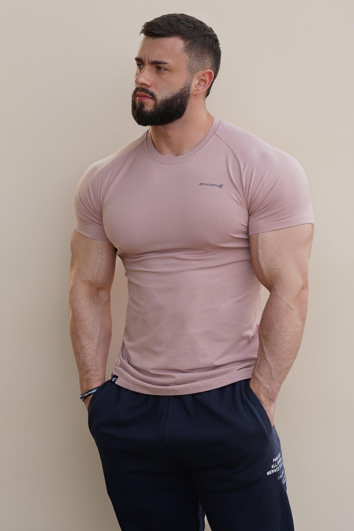 Titan Muscle Fit T-Shirt - Salmon - Jed North Canada
