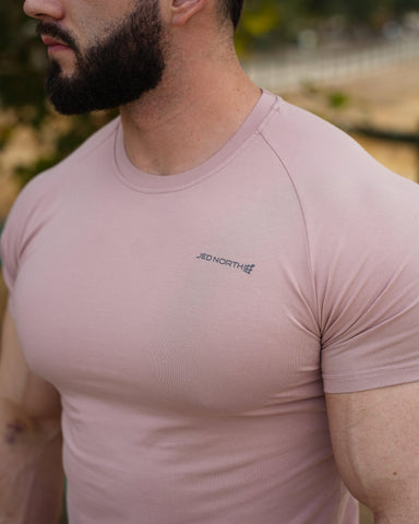 Titan Muscle Fit T-Shirt - Salmon - Jed North Canada