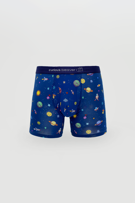 Men's Boxer Briefs - Galaxy
