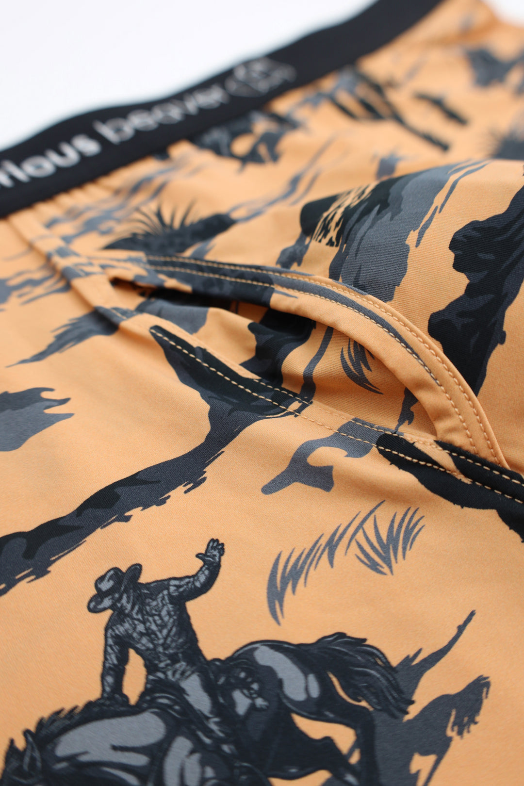 Men's Boxer Briefs - Wild West