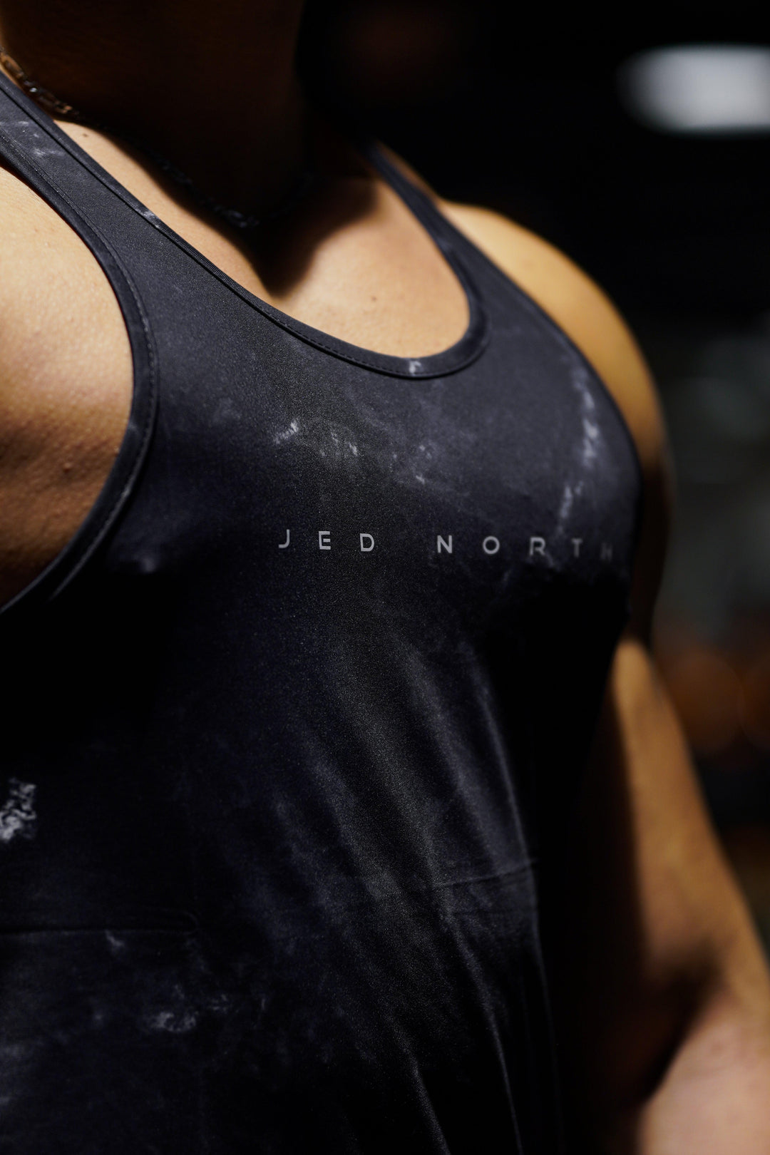 Graphic Muscle Stringer - Marble