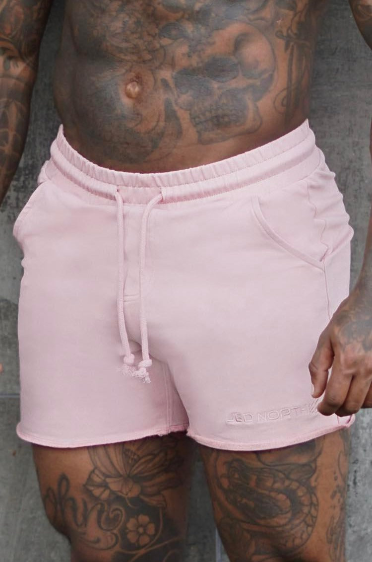 Motion 5'' Varsity Sweat Shorts - Light Pink