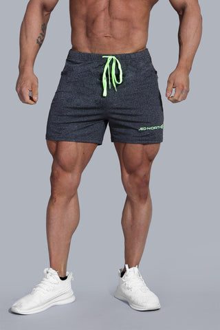 Agile Bodybuilding 4'' Shorts w Zipper Pockets - Dark Gray Heather – Jed  North Canada