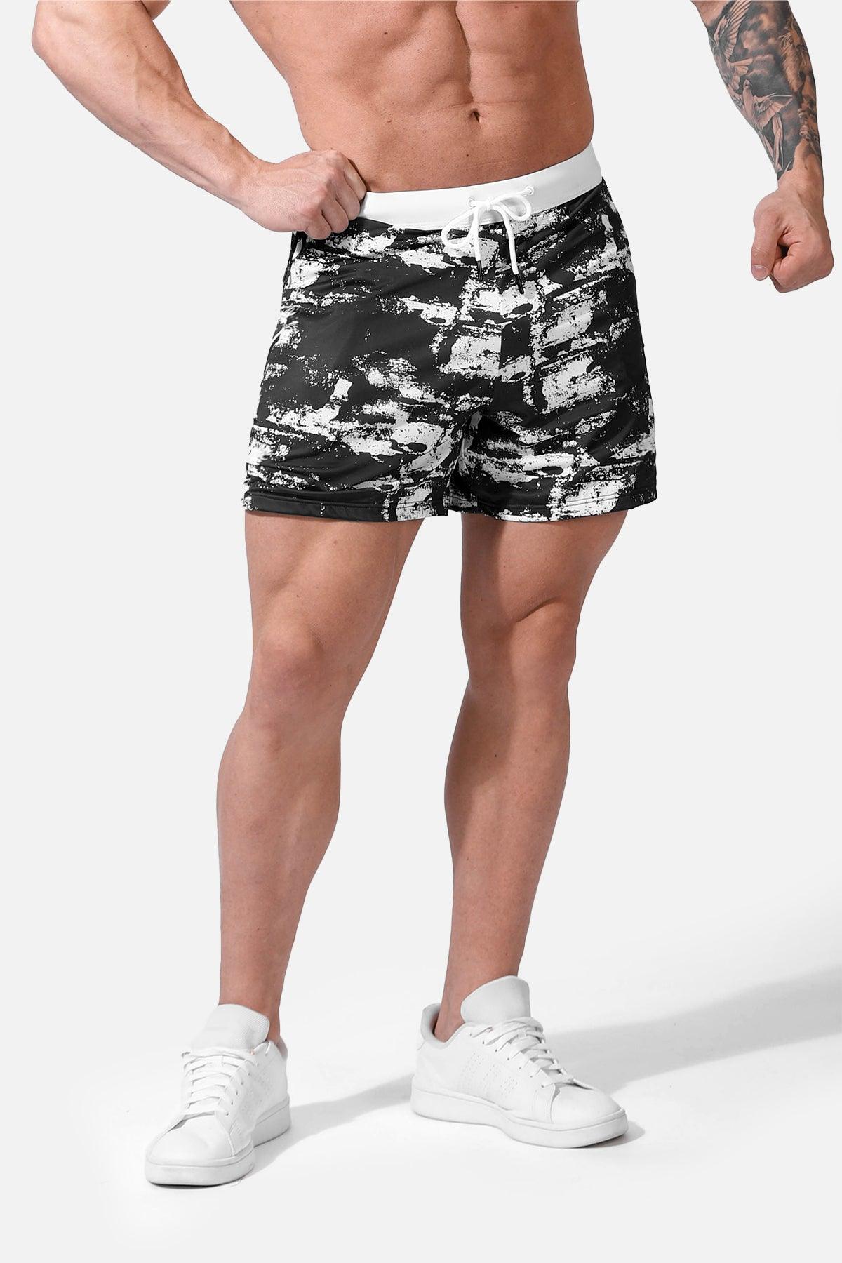 Ace Graphic Casual 5" Shorts 2.0 - Black Brush - Jed North Canada