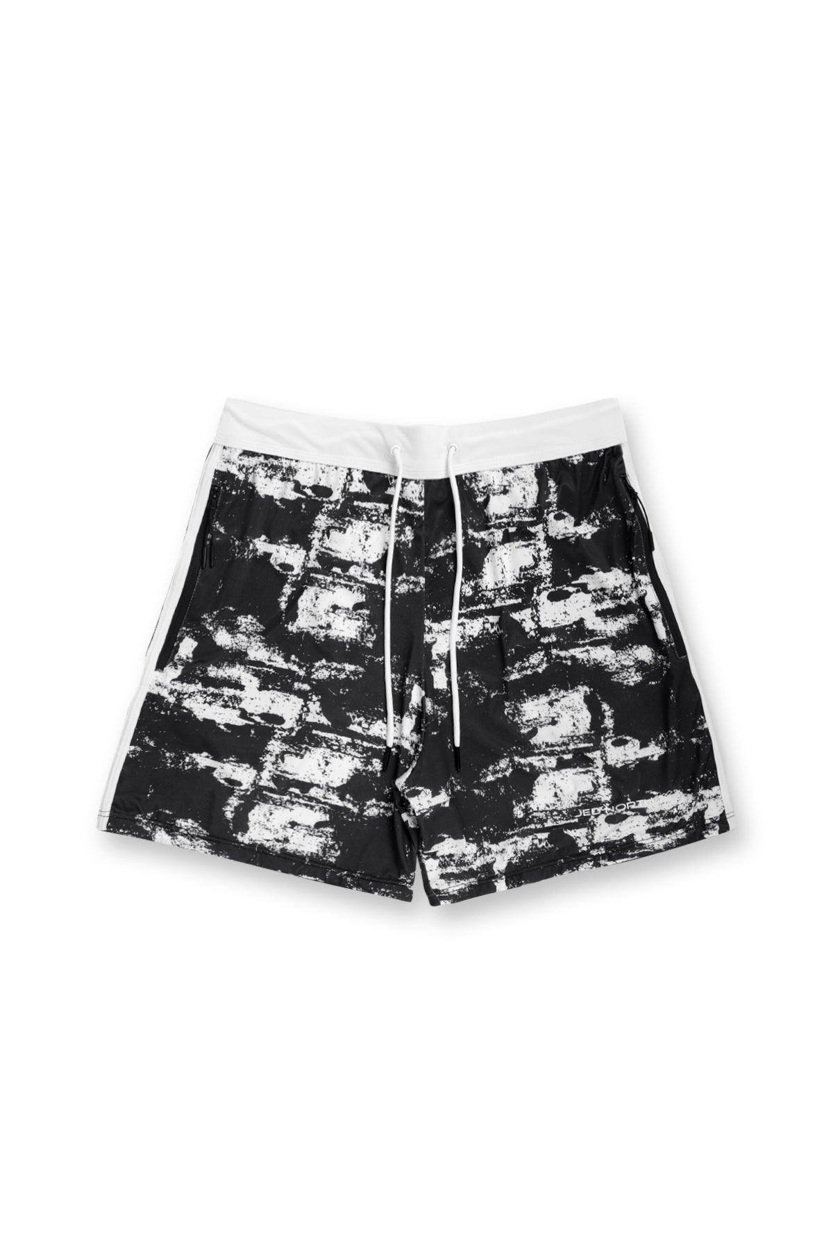 Ace Graphic Casual 5" Shorts 2.0 - Black Brush - Jed North Canada