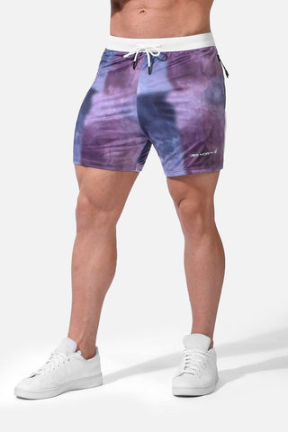 Ace Graphic Casual 5" Shorts 2.0 - Purple Smoke - Jed North Canada