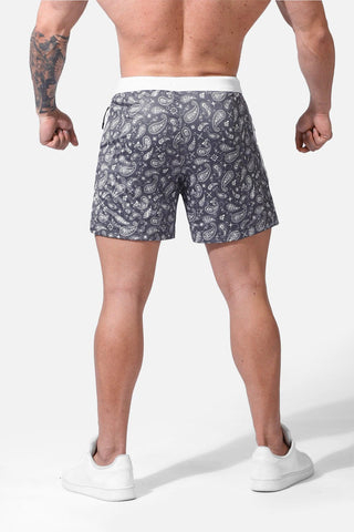 Ace Graphic Casual 5" Shorts 2.0 - Paisley - Jed North Canada