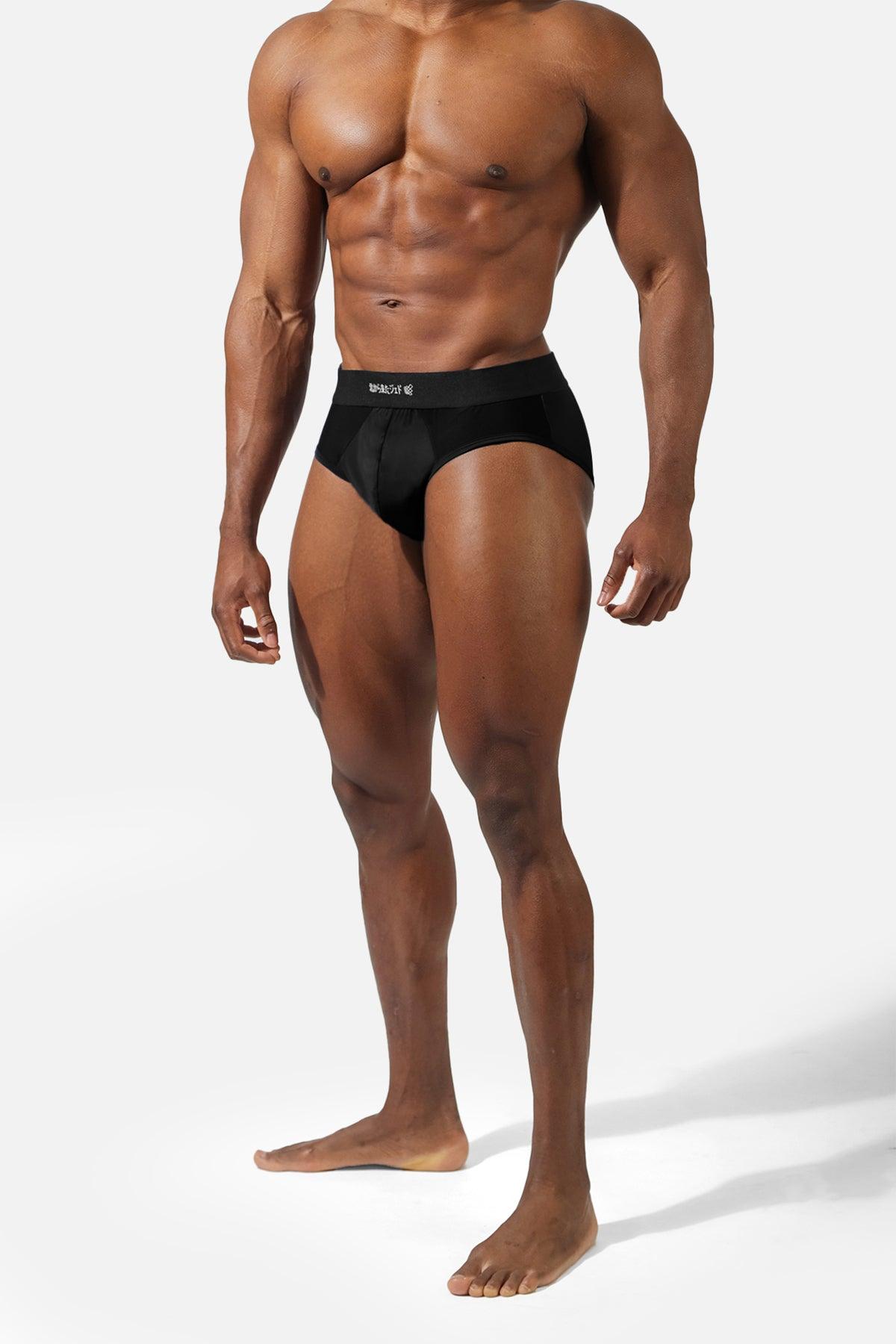 Cathalem Bonds Underwear Men Underwear Large Comfortable Mesh Underwear  Style Men's Size Breathable Men Bikini Underwear Underpants Black X-Large 