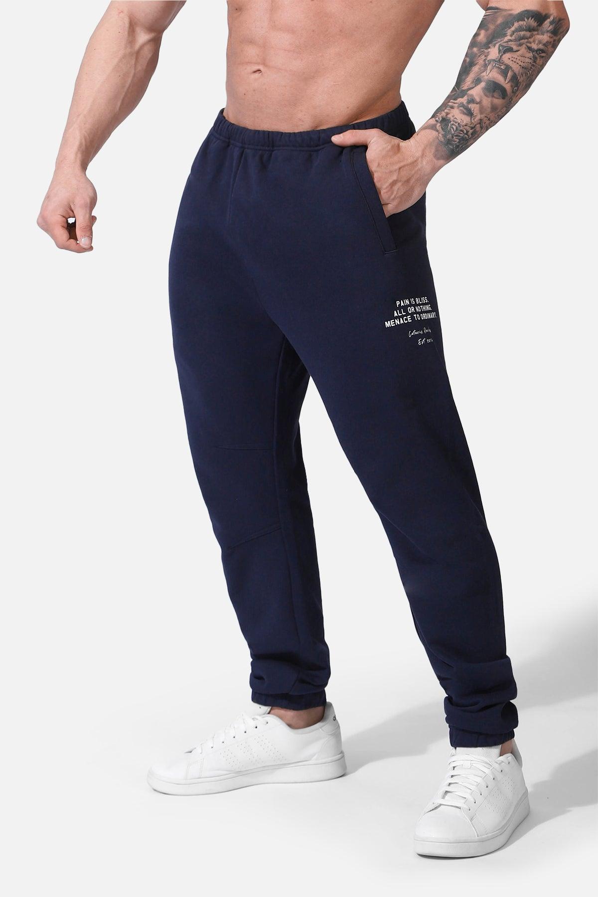 All Or Nothing French Terry Joggers - Navy - Jed North Canada