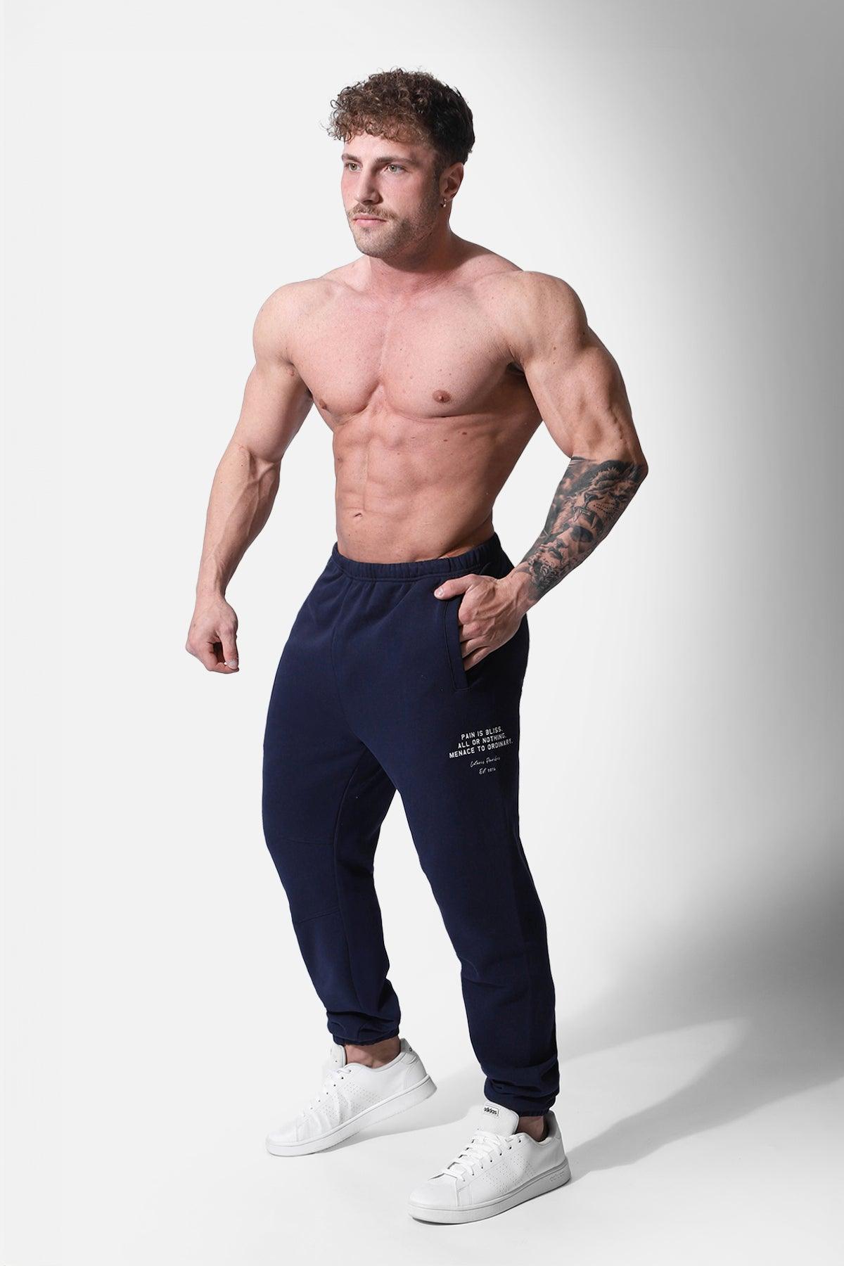 All Or Nothing French Terry Joggers - Navy - Jed North Canada