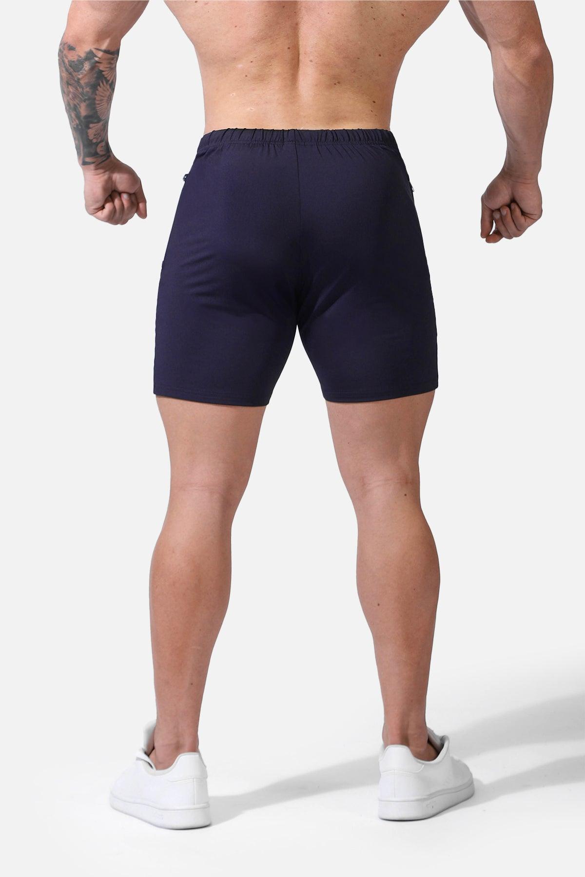 Agile Bodybuilding 4'' Shorts w Zipper Pockets - Gray – Jed North