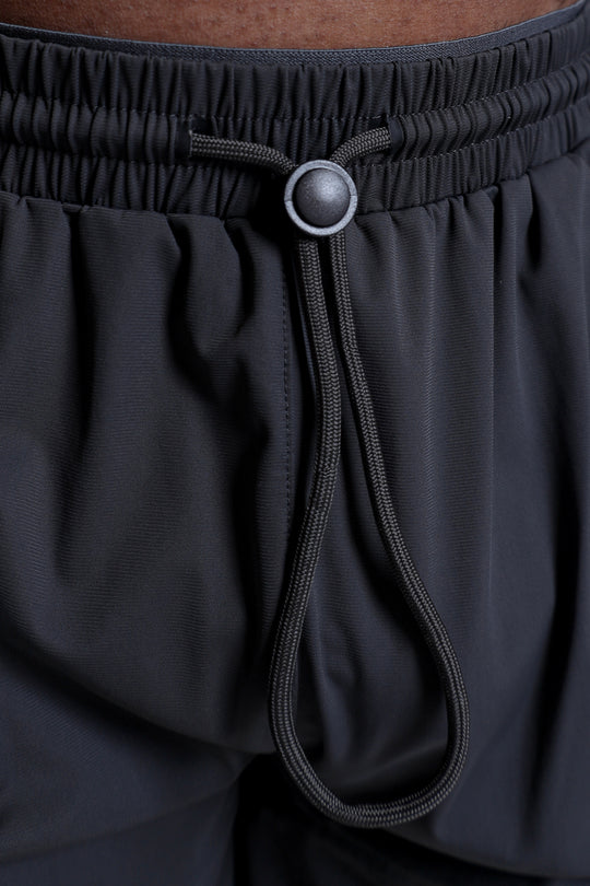 Fortis Zip Pocket Athletic Shorts - Black