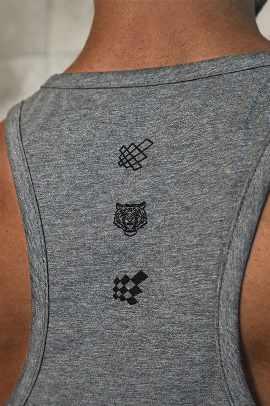 Cotton Training Stringer - Heather Gray