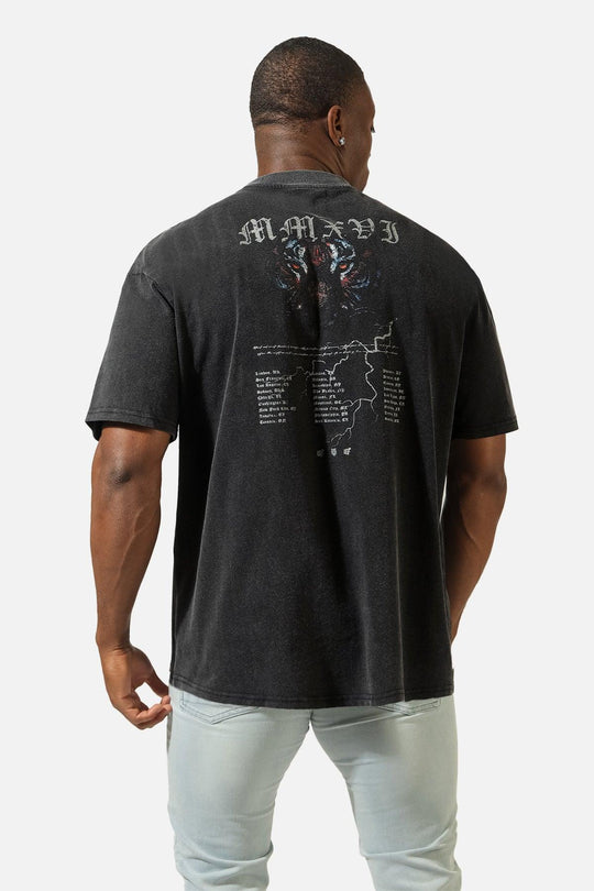 Vintage Oversized T-Shirt - Tigerus Invictus - Jed North