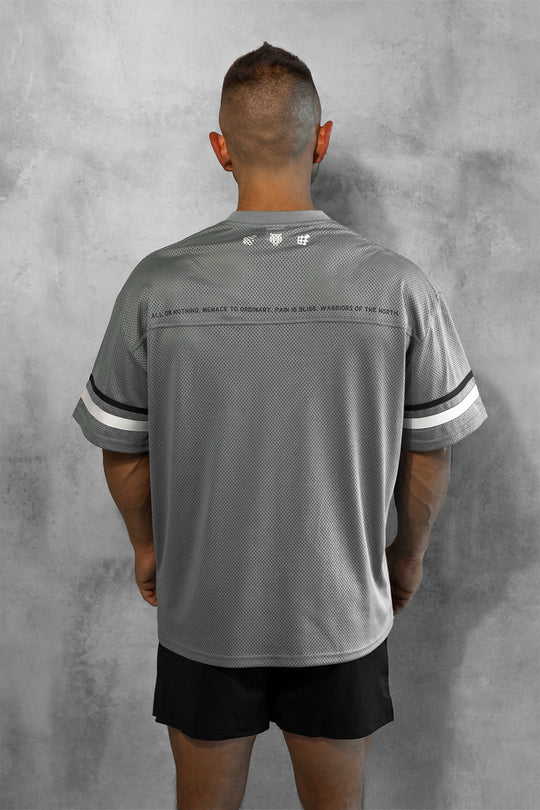 Jed North Warrior V-Neck Jersey - Gray