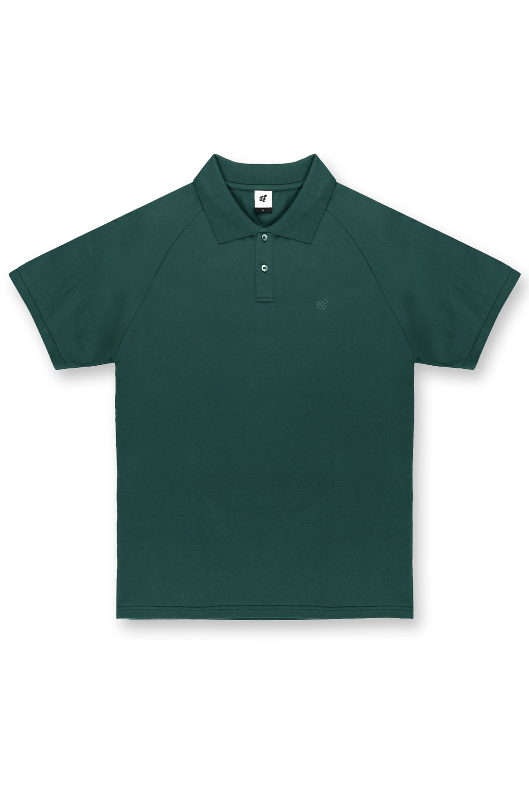 Muscle Fit All-Day Polo T-Shirt - Evergreen