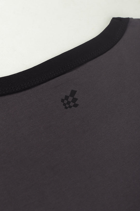 Muscle-Fit Ringer T-Shirt - Stone Gray