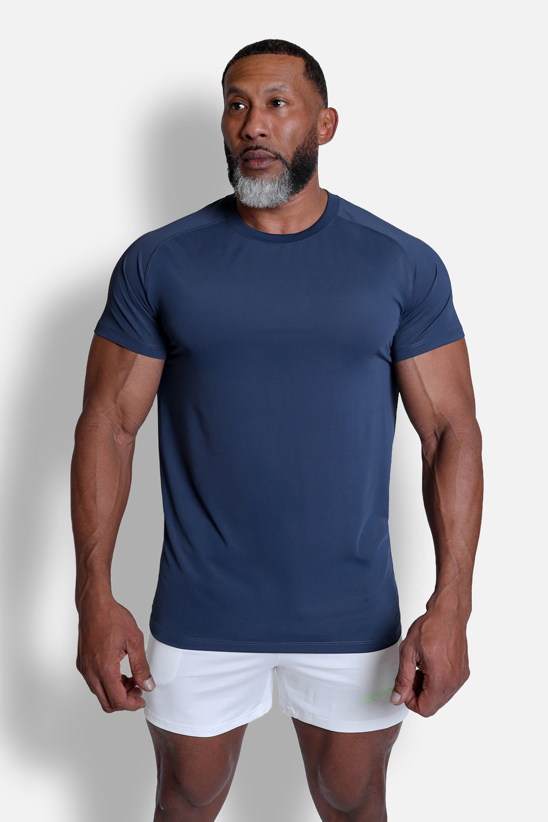 Short Sleeve Training Tee - Navy Blue