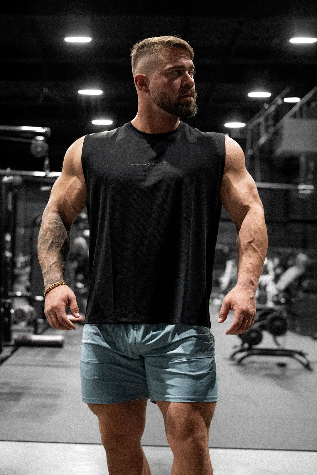 JN Active Muscle Tee - Black