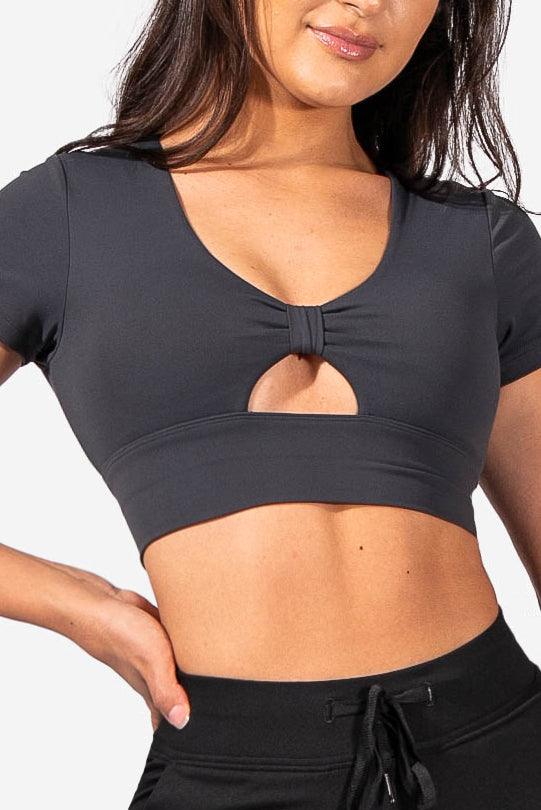 Reign Padded Crop Top - Black – Jed North