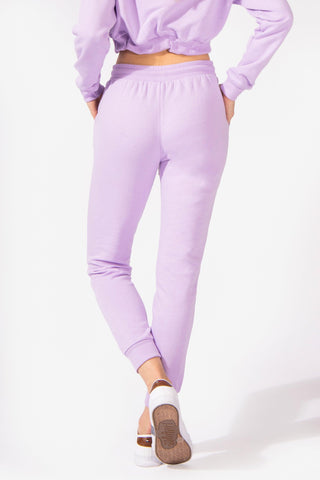 Wild Dreams Stretchy Lounge Joggers - Purple - Jed North Canada