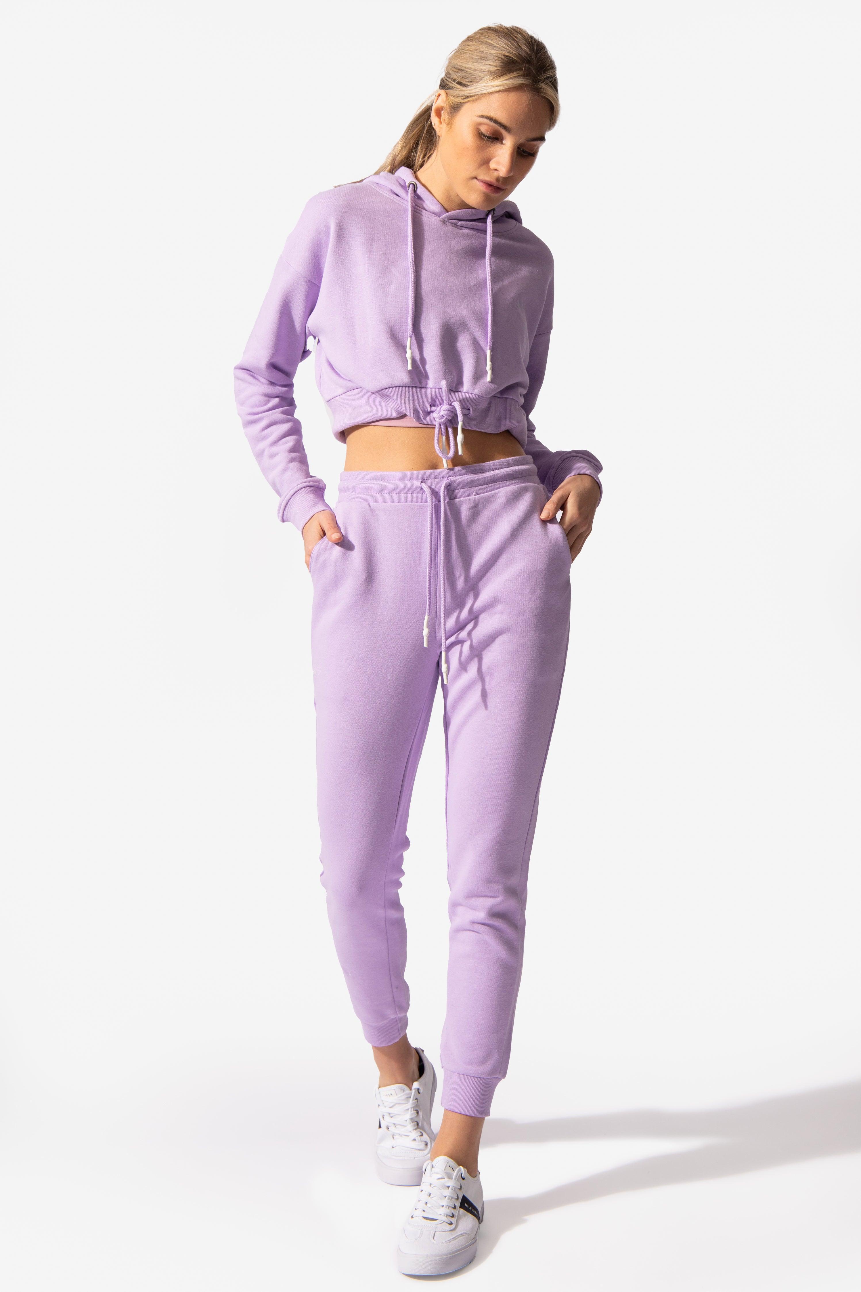 Wild Dreams Stretchy Lounge Joggers - Purple - Jed North Canada