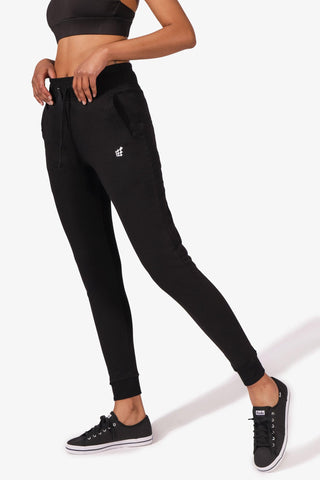 Twilight High Waisted Joggers - Black - Jed North Canada
