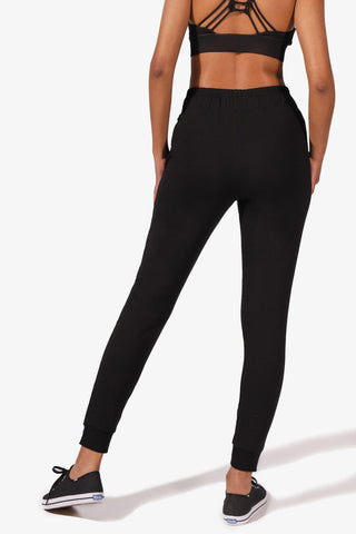 Twilight High Waisted Joggers - Black - Jed North Canada