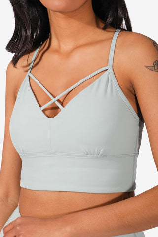 Unlimited Green - Padded Sports Bra – THESPIAN HEART CLOTHING