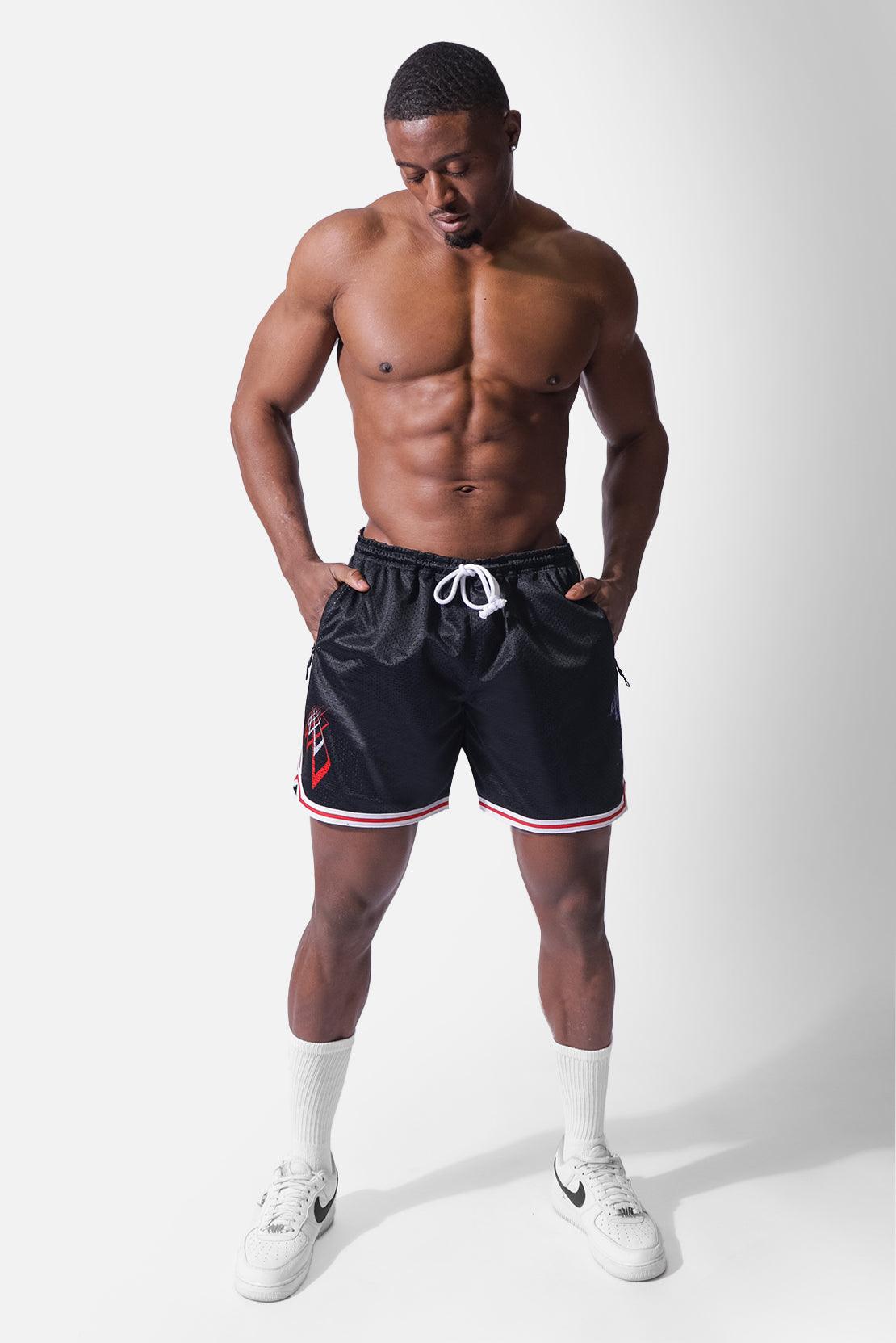 Mesh Training Court Side Shorts - Noir - Jed North Canada