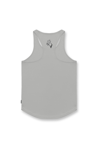 Fast-Dry Bodybuilding Workout Stringer - Light Gray Neon - Jed North Canada