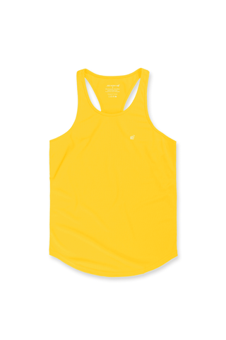 Dri-Fit Workout Bodybuilding Stringer - Yellow - Jed North Canada