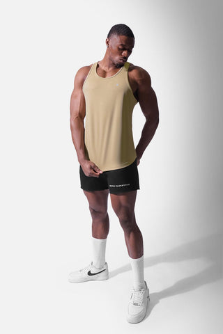 Dri-Fit Workout Bodybuilding Stringer - Khaki - Jed North Canada