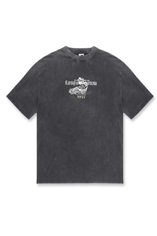 Vintage Logo Oversized T-Shirt - Lightning Eagle - Jed North Canada