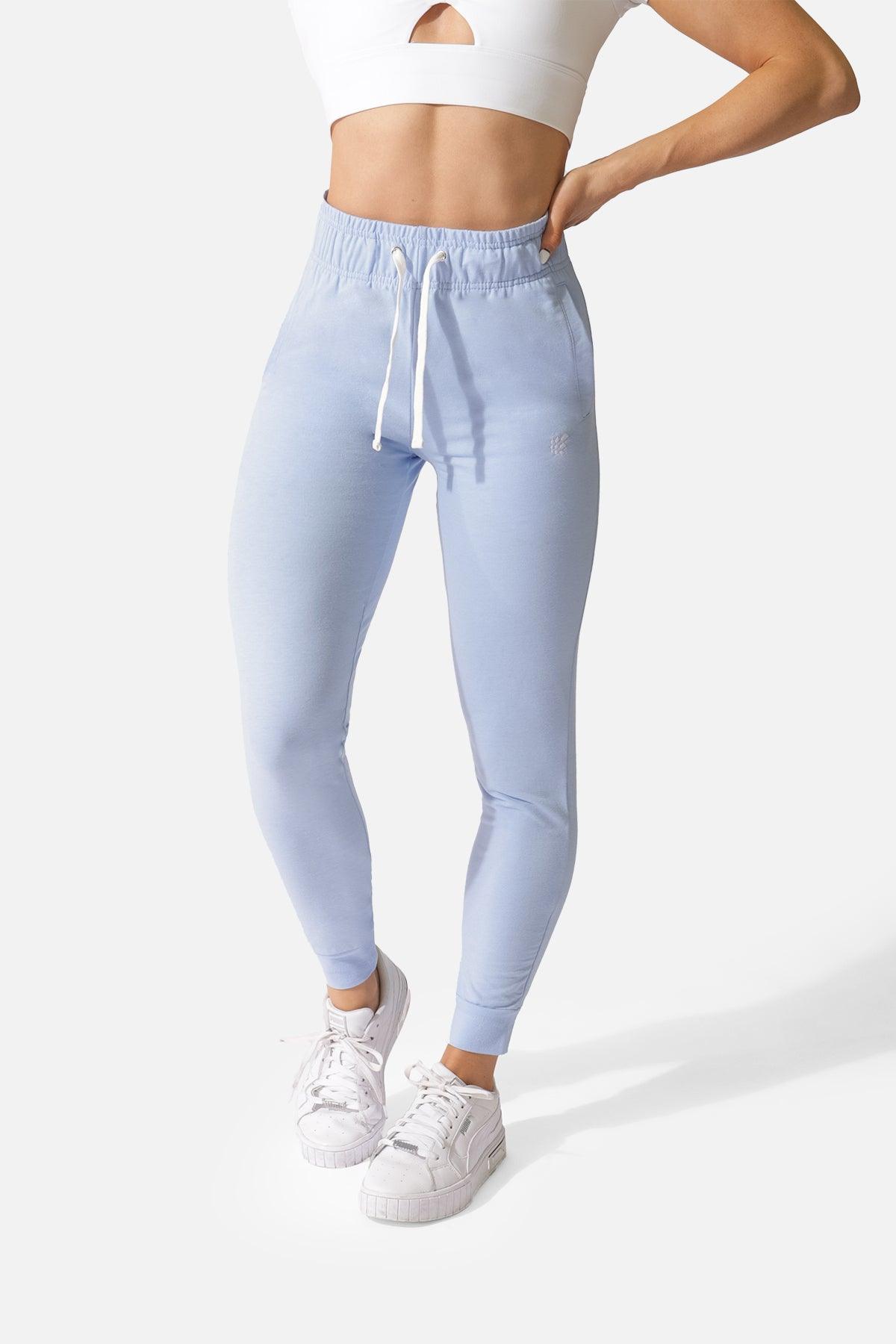 Twilight High Waisted Joggers - Blue - Jed North Canada