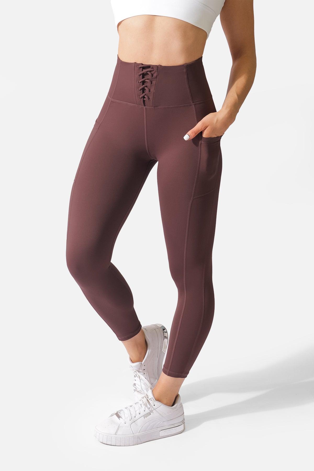 Lacey Pocket Leggings - Brown - Jed North Canada