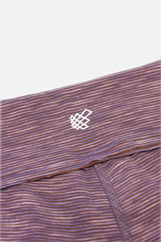 Retro Striped Shorts - Purple - Jed North Canada